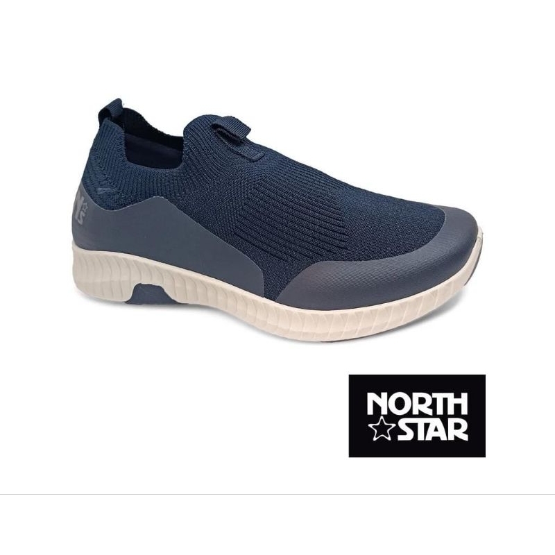 Bata North Star Sepatu Sneaker Pria Chace Blue-8899148