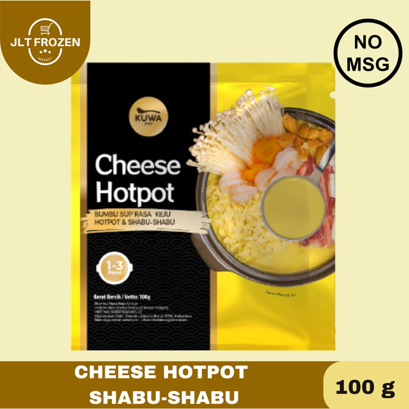 

Kuwa Cheese Hotpot / Bumbu Kuah Shabu Rasa Keju / Bumbu Hotpot Keju / Bumbu Kuah Keju - 100g