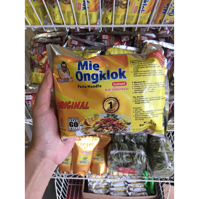 

mie ongklok instant khas wonosobo, oleh oleh wonosobo