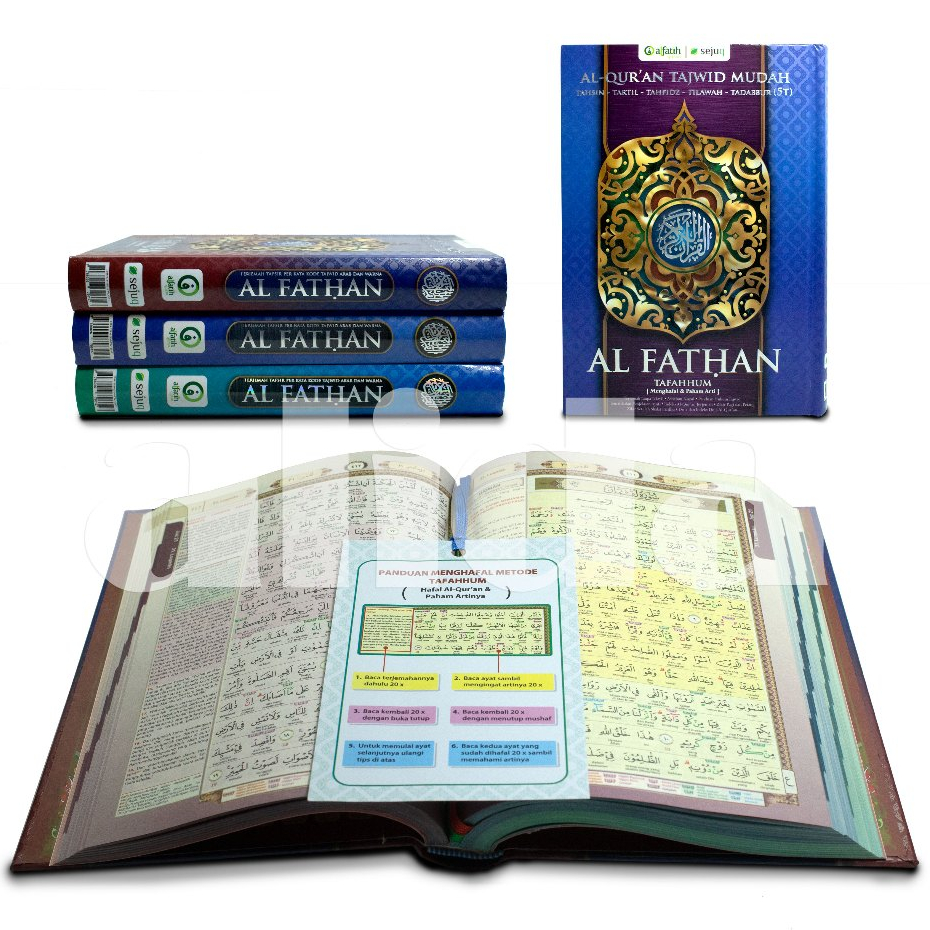 Alquran Al Fathan A5 Al Quran Tajwid Terjemah Per Kata Alfathan Al-Quran Alfathan Alfatih