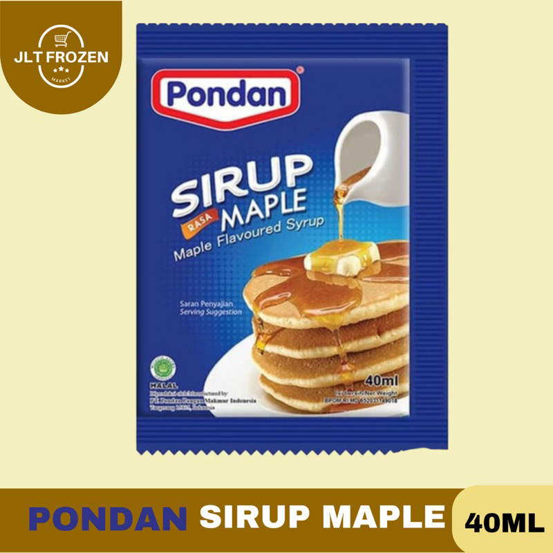 

Pondan Maple Syrup / Sirup Rasa Maple Pondan - 40ML