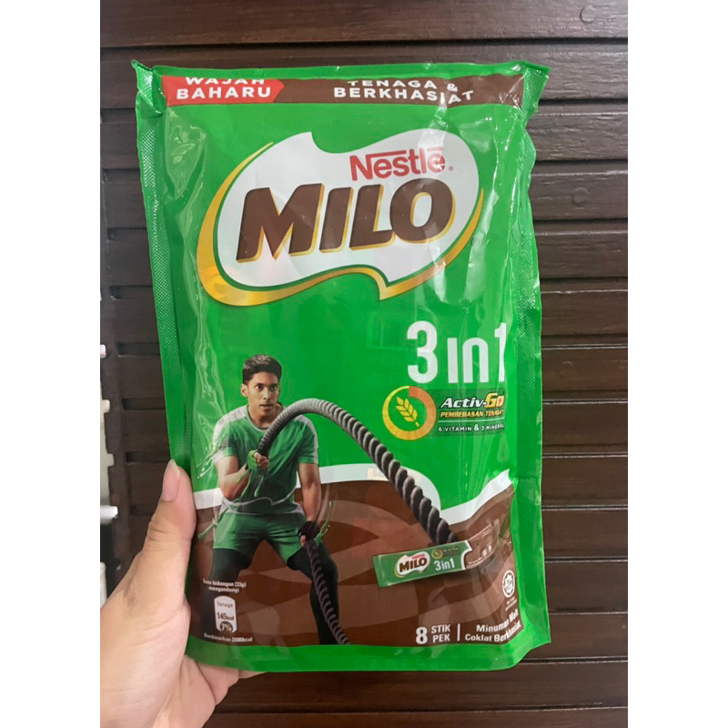 

Milo Malaysia 3in1 isi 8pcs