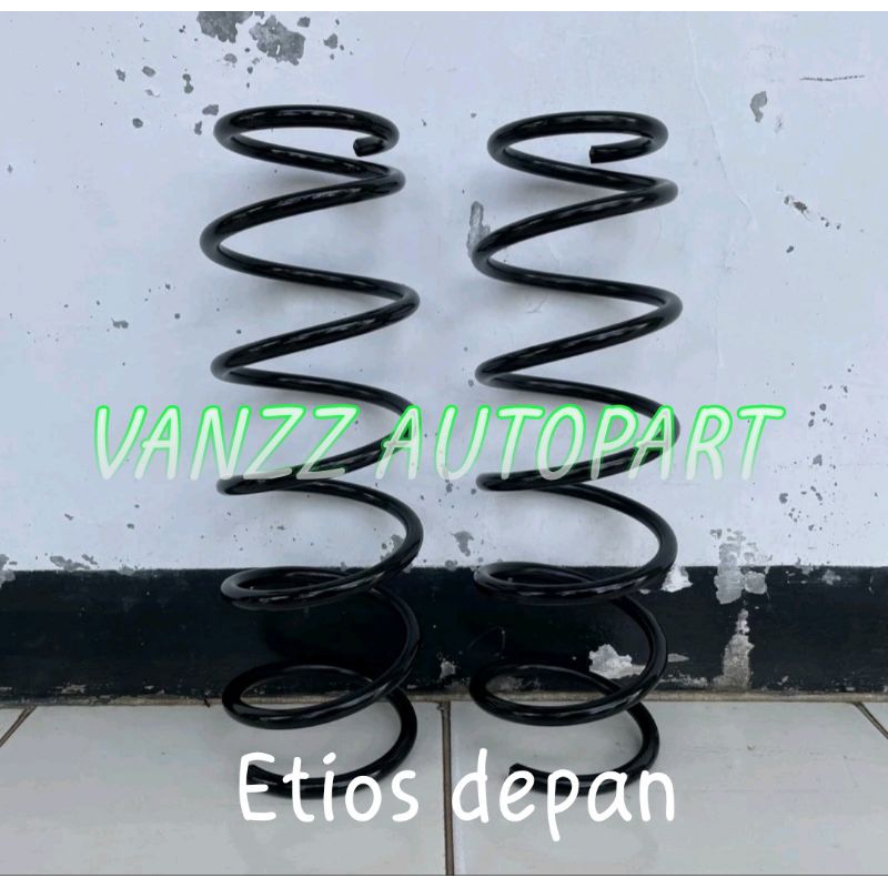 per keong per spiral depan 1 set  Toyota Etios valco