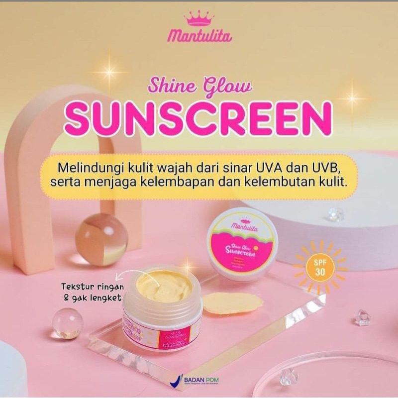 SUNSCREN MANTULITA GLOW