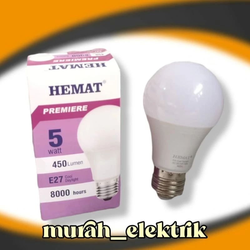 Lampu led/lampu hemat 5watt/lampu Jazz Premiere murah/lampu hemat premiere