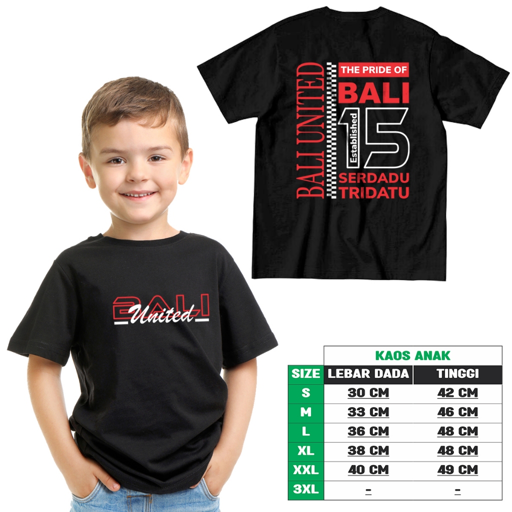 Kaos Distro Anak Bali United Fans Streetwear Edition