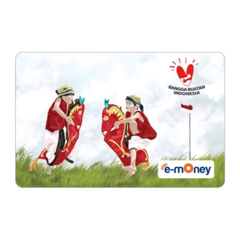 Mandiri e-Money KUDA LUMPING /Part of Mandiri eMoney Series BANGGA BUATAN INDONESIA/