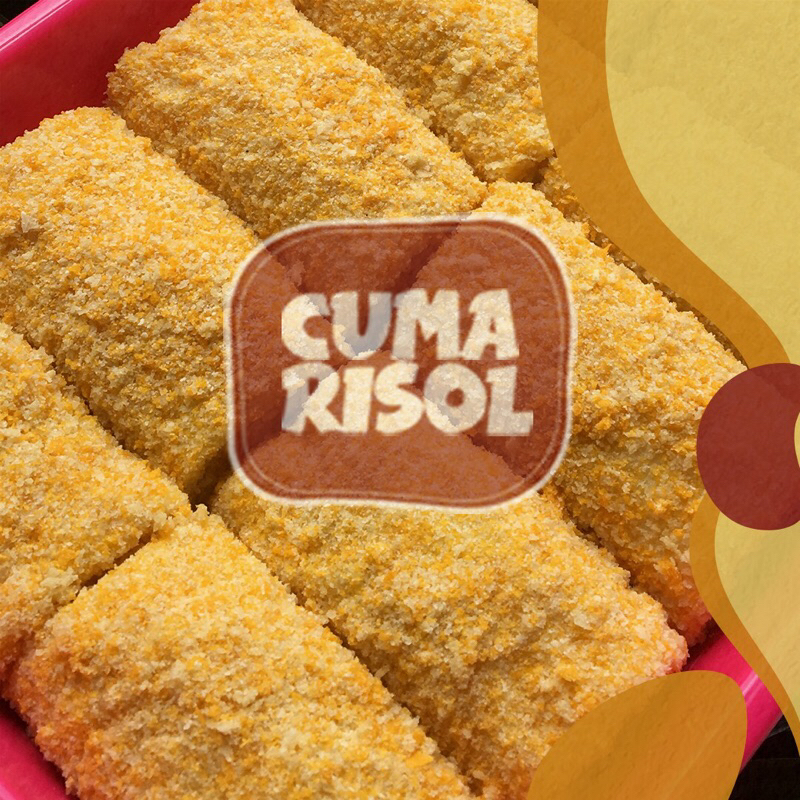 

Cuma Risol Frozen Premium Homemade Smoked Beef Mayo Chicken Blackpepper Cemilan Risoles