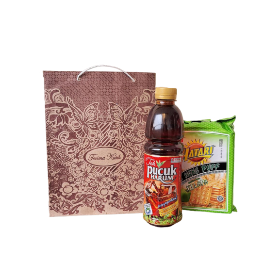 

Paperbag Motif Batik Terimakasih uk. 17x21x5 cm Paper Bag Motif Tas Kertas Hajatan Paperbag Murah