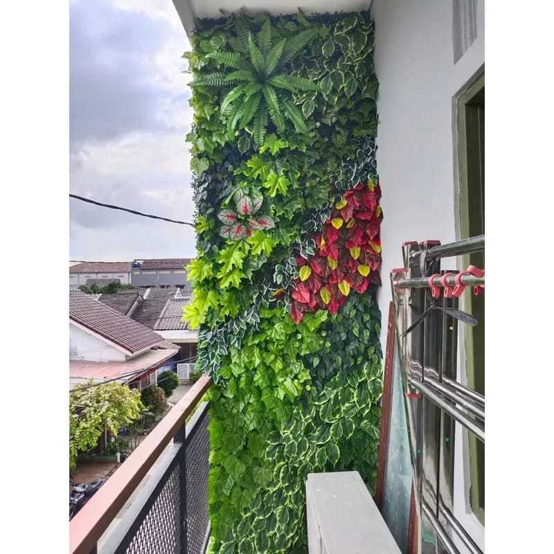 Wall Planter Bag 5 Lubang 20cm x1m Karpet Pot Vertical Garden/Wall Planter BAG Kantong Kantong EASY 