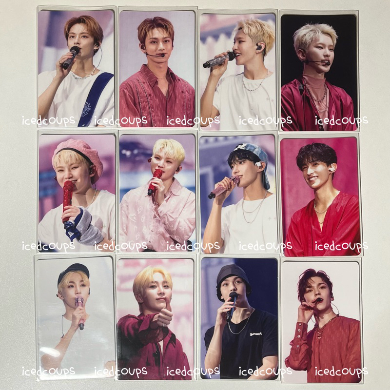 pc hanabi seventeen / dvd, bluray / jun hoshi woozi dk seungkwan vernon / photocard svt japan