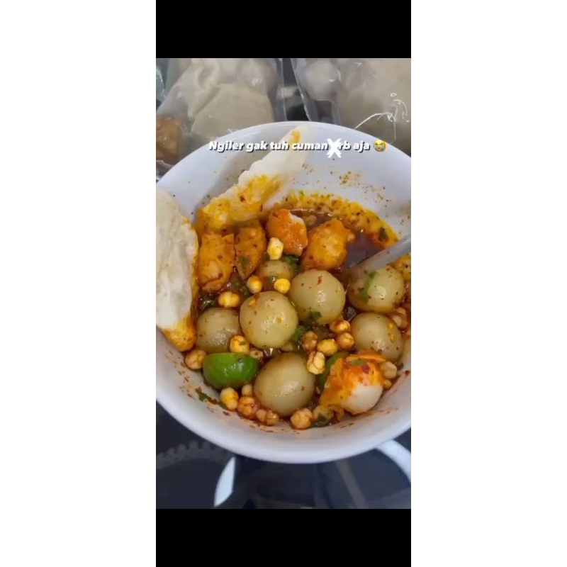 

Baso Aci Tulang Rangu Sapi Super Pedas Gurih