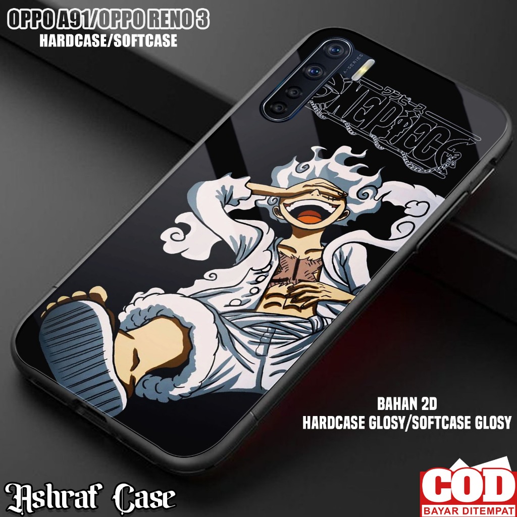 Case Oppo Reno 3 / Oppo A91 - Casing Hp Oppo A91 / Oppo Reno 3 ( LUFY ) Silikon Hp Oppo Reno 3 - Sof