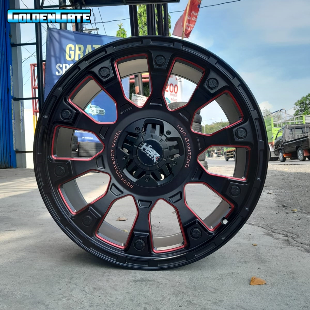 Velg R20 HSR BANTENG Cocok untuk Pajero Pajero sport Fortuners Strada