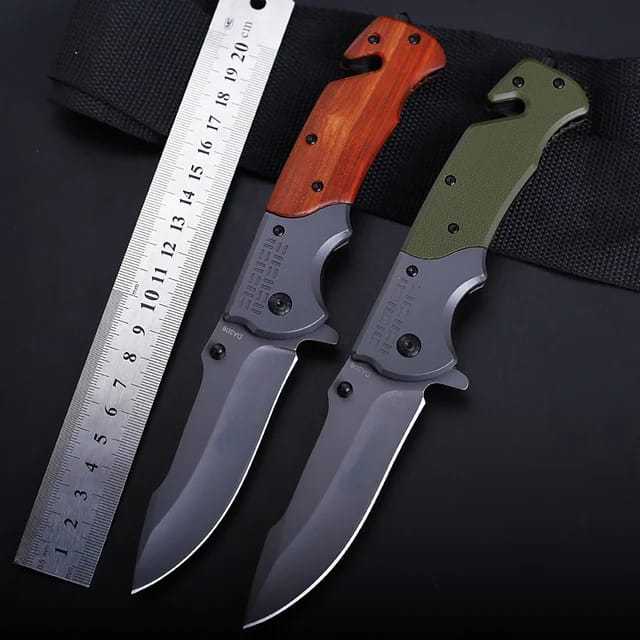 PISAU LIPAT DA308 - PISAU LIPAT BROWNING DA 308 - PISAU BERBURU - PISAU CAMPING SURVIVAL KIT - PISAU