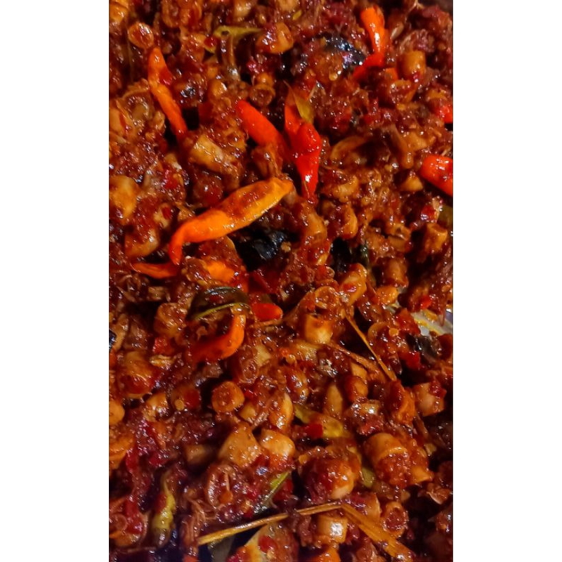 

sambel Cumi 200 gram enak