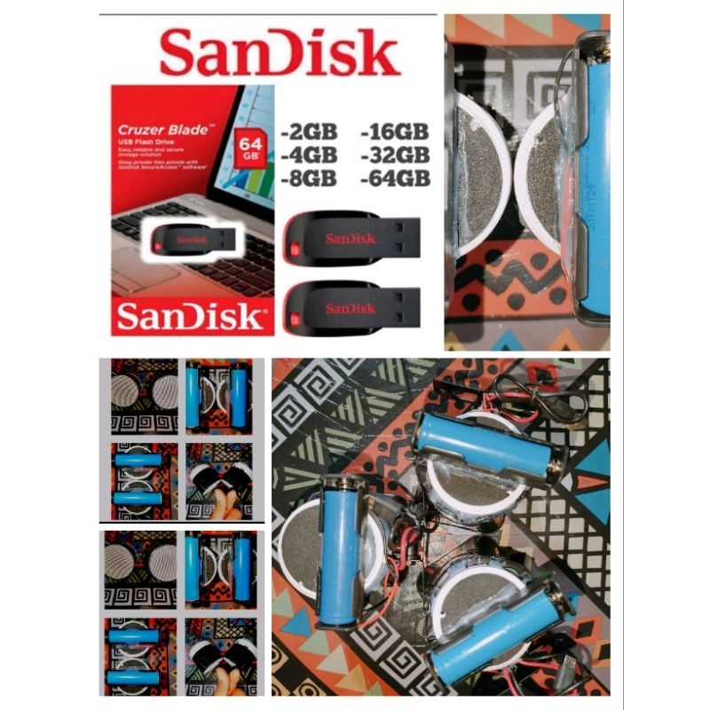 Speaker Pikat Burung + Flashdisk 64 GB + Suara Burung Ruak-ruak