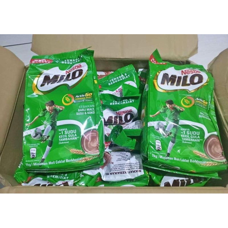 MILo malaysia 1 dus/kotak isi 12 kg