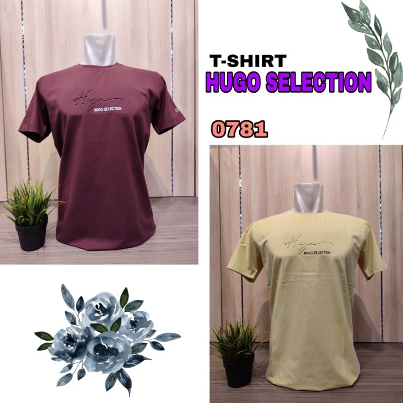 Tshirt Hugo Original/kaos pria-wanita/kaos hugo/atasan pria-wanita/oblong hugo
