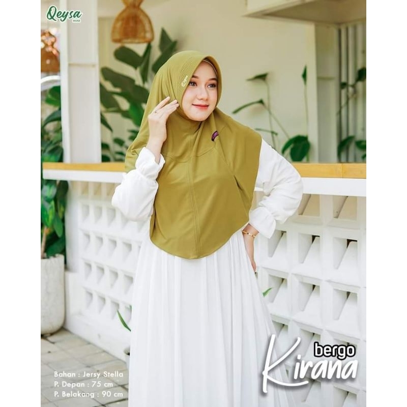 JILBAB INSTAN/JILBAB KIRANA QEYSA/JILBAB BLUSUKAN