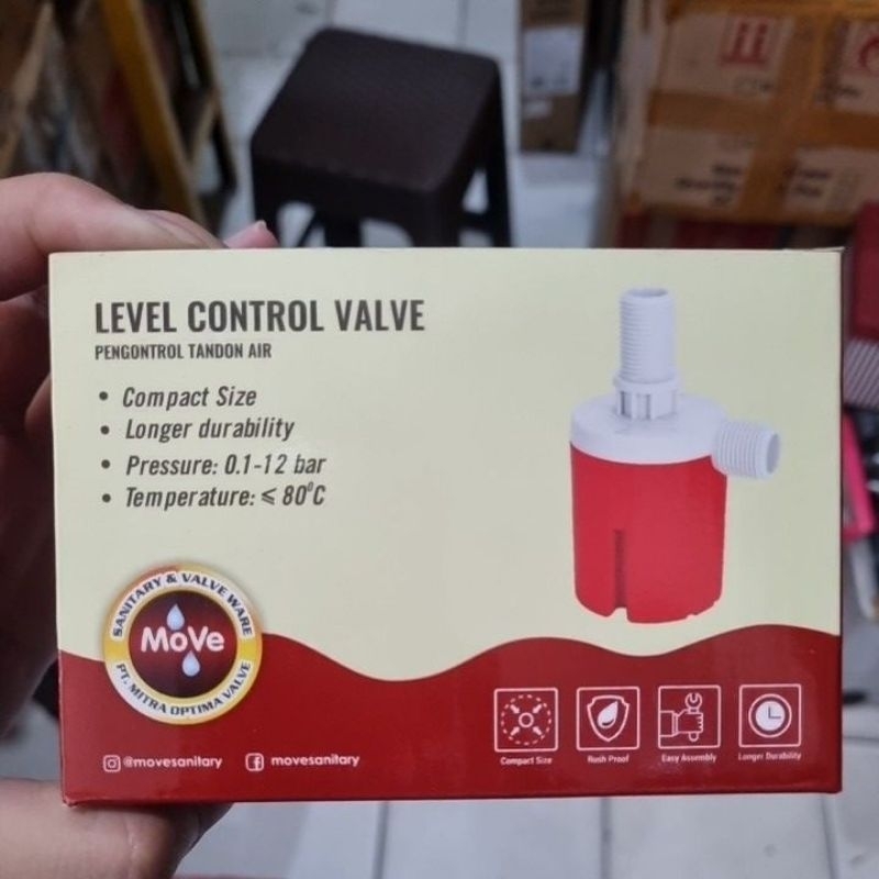 PELAMPUNG KERAN KRAN OTOMATIS 1/2" - 3/4" INCH MoVe STOP KRAN OTOMATIS MoVe 1/2" - 3/4"