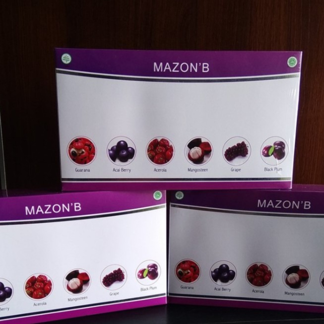 Mazon B 1 Bulan Full Obat Herbal Meningkatkan Sistem Pencernaan Tubuh Jantung Kolesterol Stroke Hepa