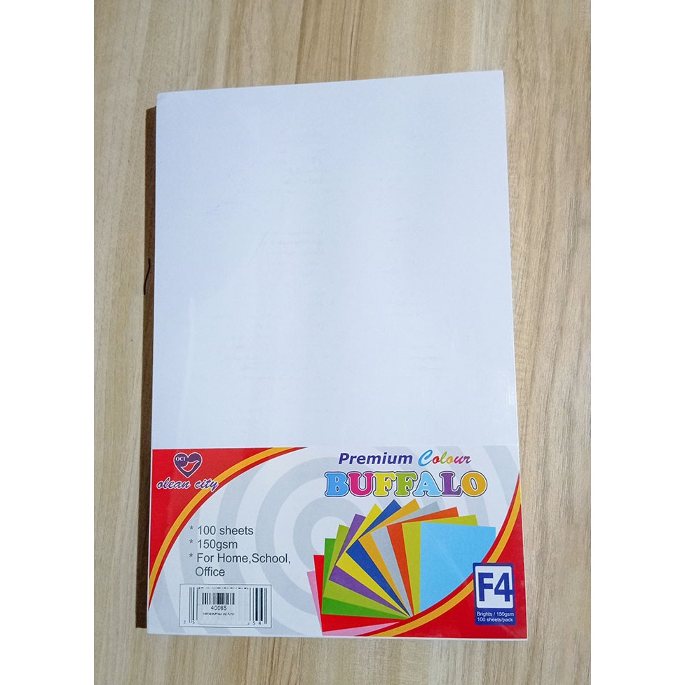 

KERTAS COVER BUFFALO OCI PUTIH F4