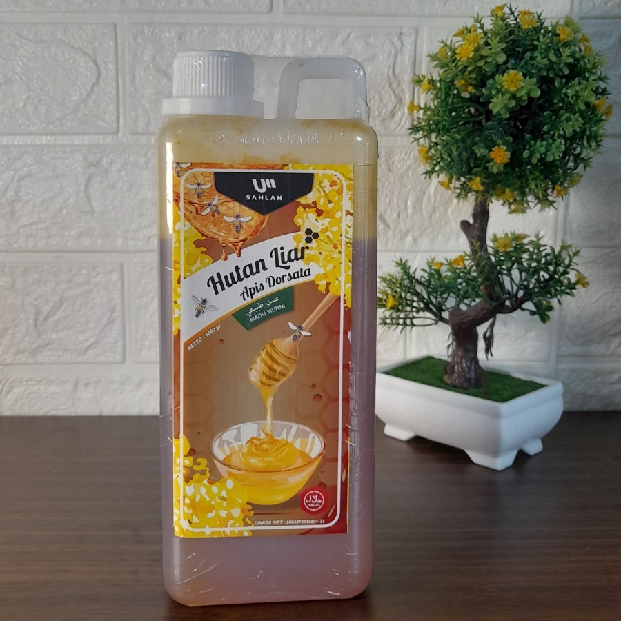 

Madu Sahlan Hutan Liar 1000 gr