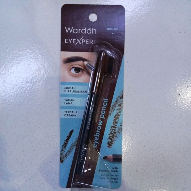 Wardah eyebrow brown | pensil alis