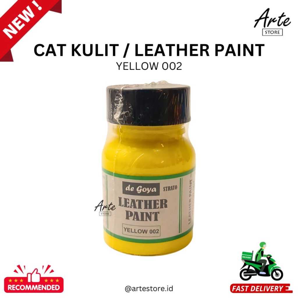 

Cat Kulit Kuning - Leather Paint Yellow 30ml