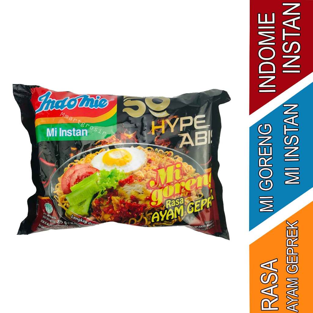 

Mie Goreng Rasa Ayam Geprek - Indomie - Mie Goreng Instan - 85gr