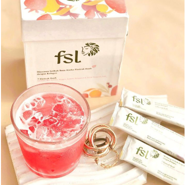 fsl collagen drink Minuman Collagen Halal
