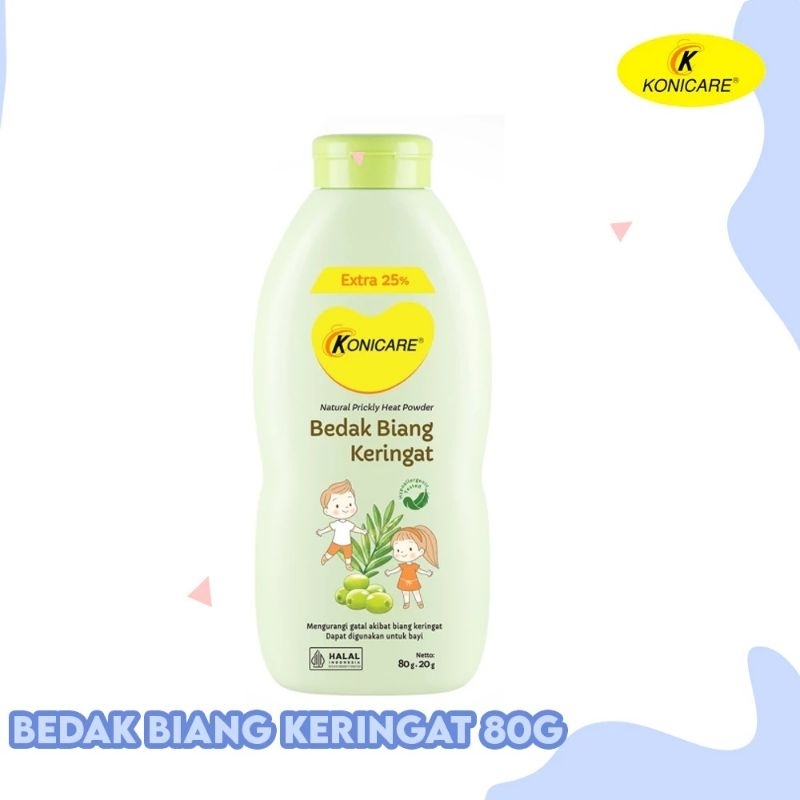 Konicare Bedak Biang Keringat Botol 80 gr l Bedak Bayi Biang Keringat