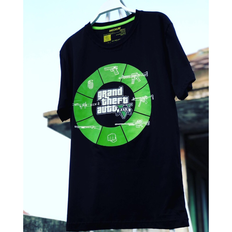 KAOS / T SHIRT GTA 5 WEAPON SELECT