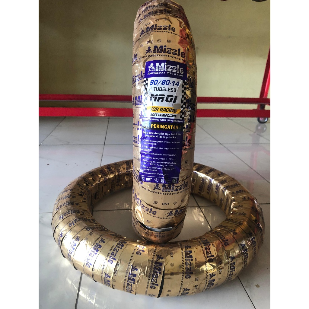 Ban Tubeless Mizzle Mr-01 90/80-14, 90/80-17