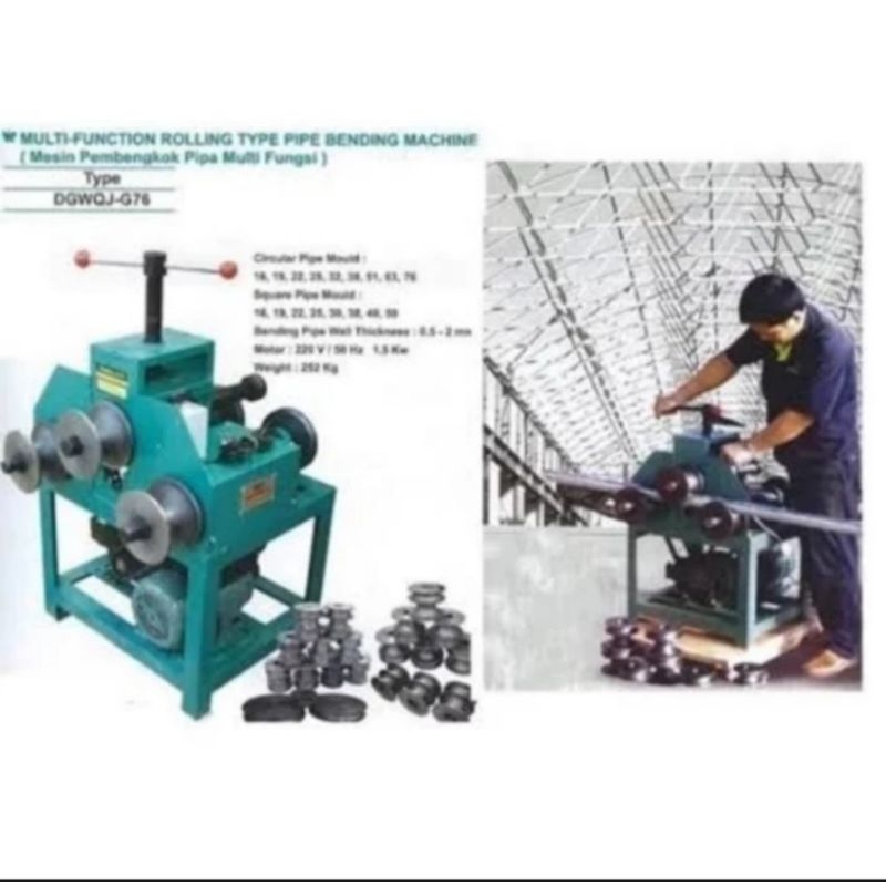 mesin bending pipa Besi, 1/2"-2 "/ electric pipa bending machine