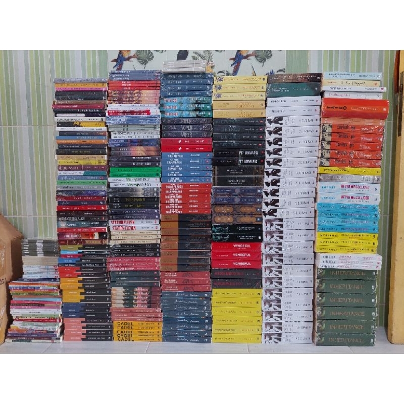 OBRAL BUKU/NOVEL MURAH ORIGINAL Fiksi Fantasi Romance Misteri Thriller Action Petualangan Klasik Sas