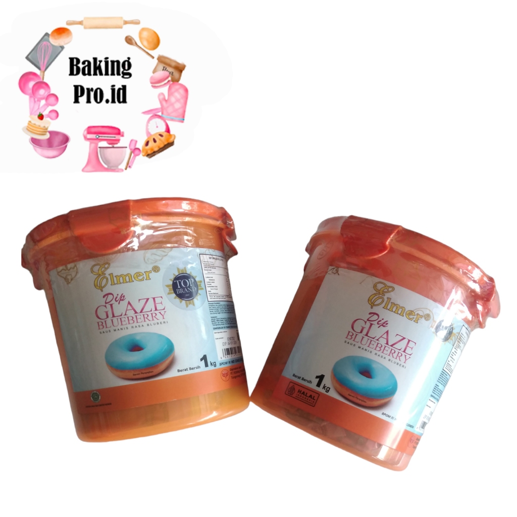 

Elmer dip glaze blueberry 1 kg