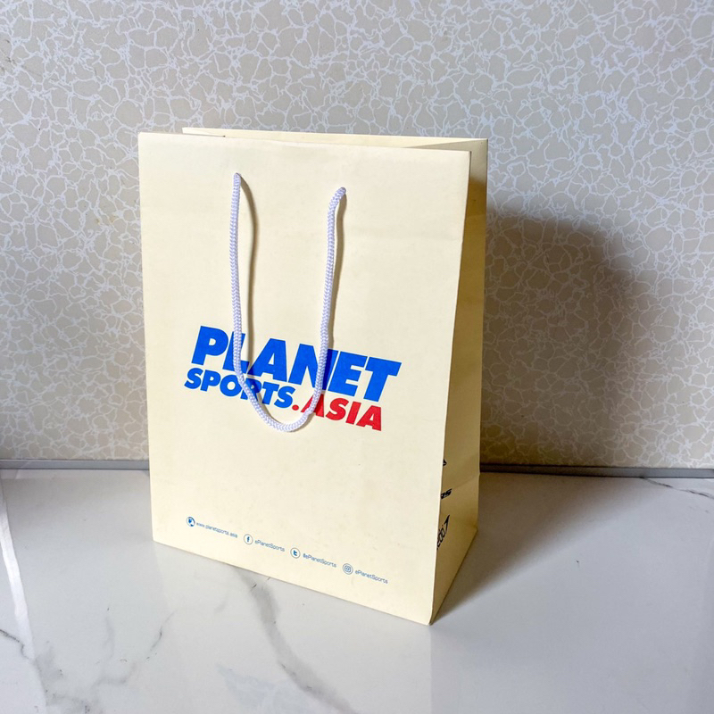 Paper Bag Planet Sport Asia Original Store 100% Paperbag Kado Olahraga