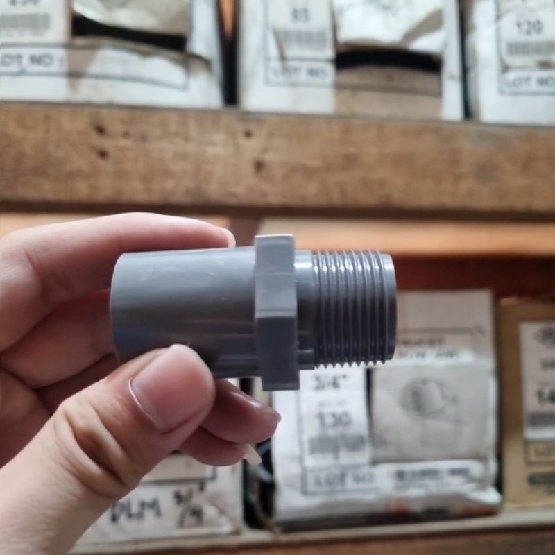 Valve Socket / Sok Drat Luar / SDL 3/4" x 1/2" AW RUCIKA