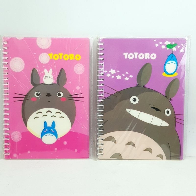 

Notebook Spiral / Buku Catatan Ring A5 Totoro 8164