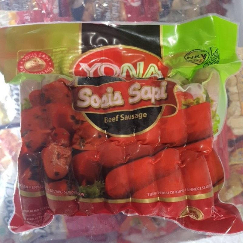 

Yona Sosis Sapi Cocktail Merah 450gr