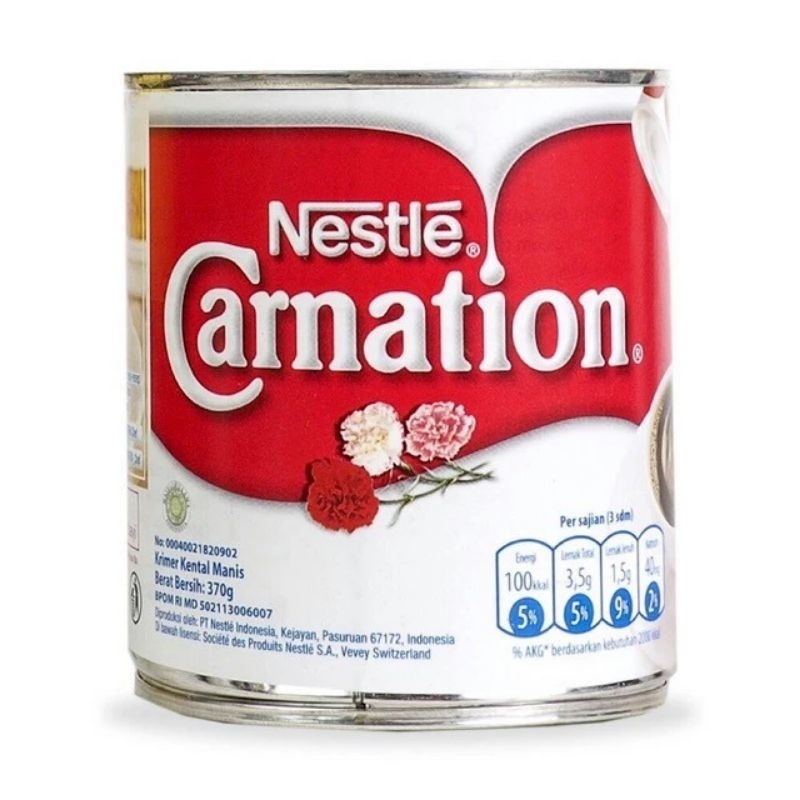 

Nestle Carnation Susu Creamer Kental Manis 370g