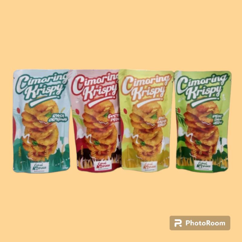 

Cemilan Cimoring Krispy