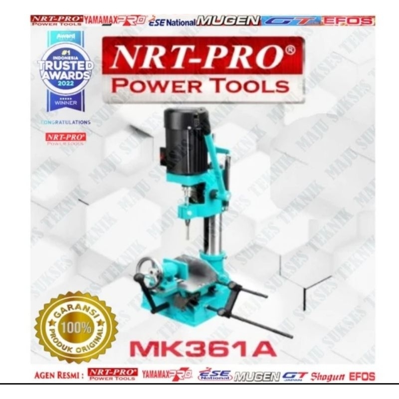 Mesin Bobok/tatah kayu/mortiser chisel MK361A NRT- PRO
