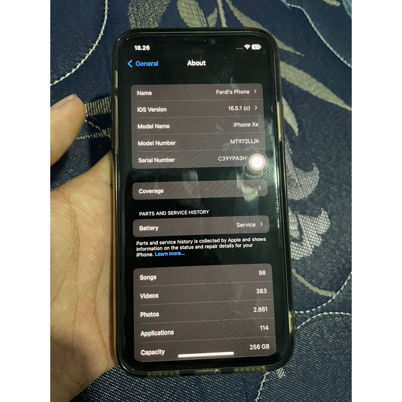 iphone xs 256gb inter