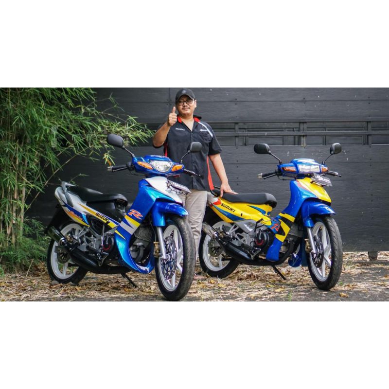 STRIPING SUZUKI SATRIA 2 TAK HIU/LUMBA