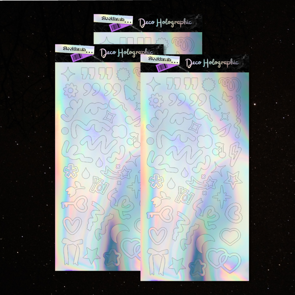 

Deco Hologram Sticker Sheet