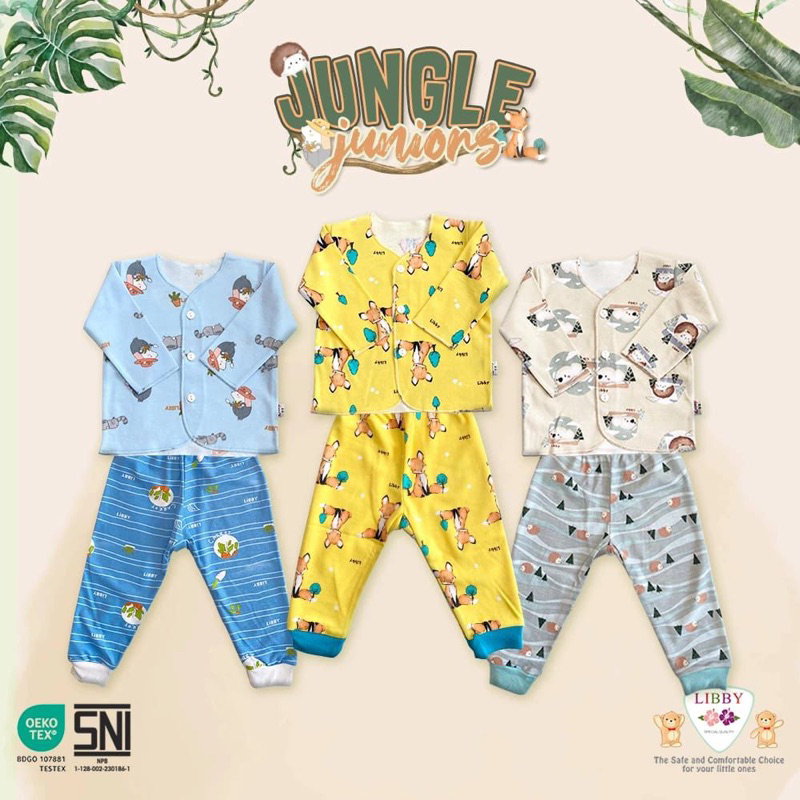 Libby newborn set panjang jungle junior series