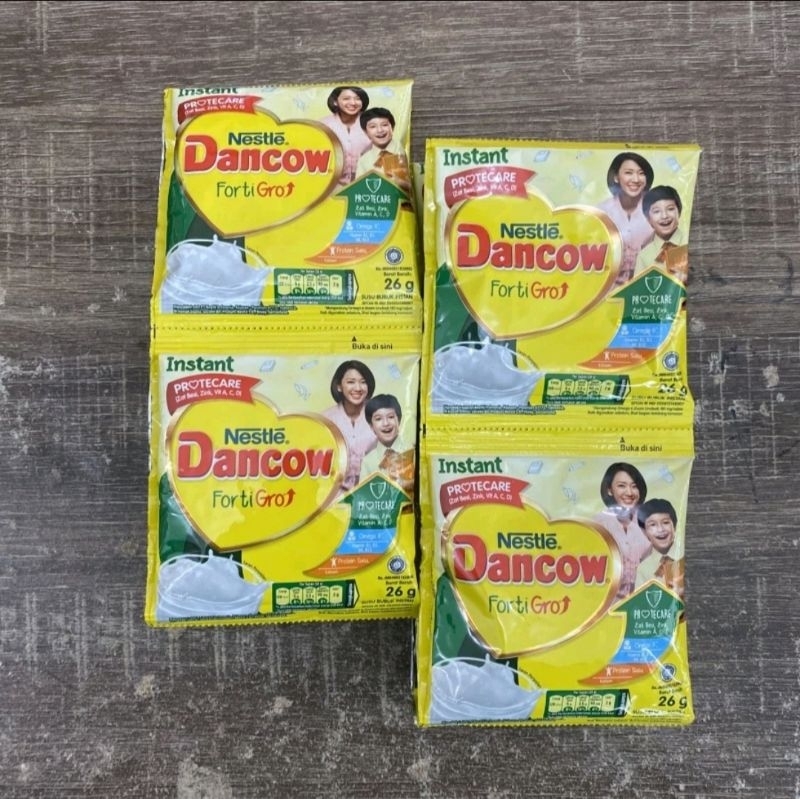 

Dancow fortigro full cream sachet 26gr